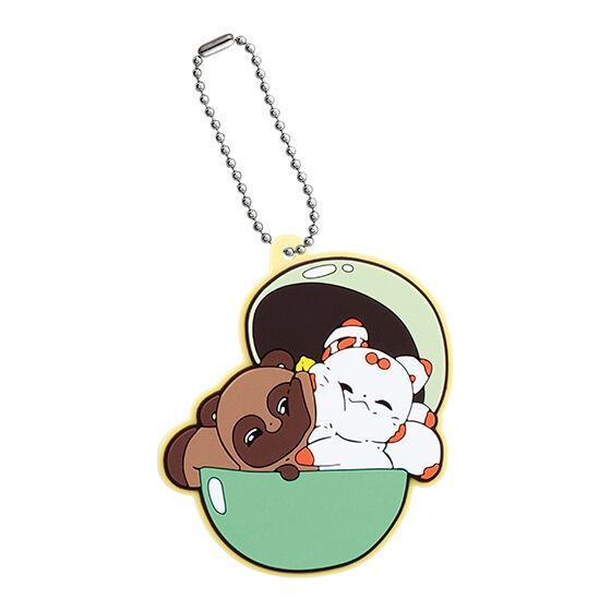 二尾の小狐てnこ カプセルラバーマスコット｜ガシャポンオフィシャルサイト