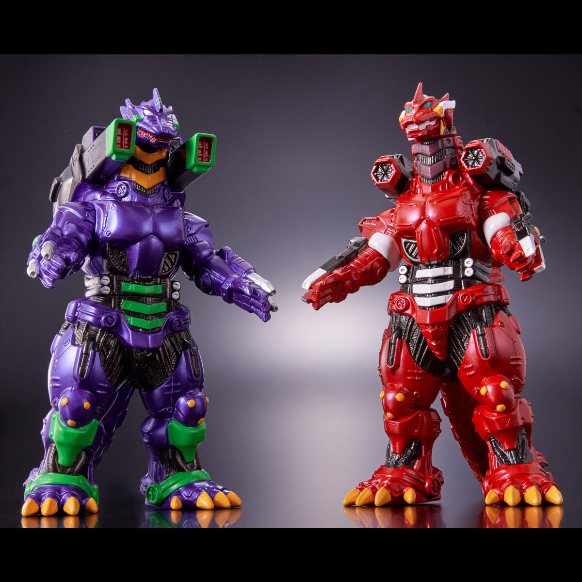 ムービーモンスターシリーズ 3式機龍 重武装型 エヴァ初号機イメージ