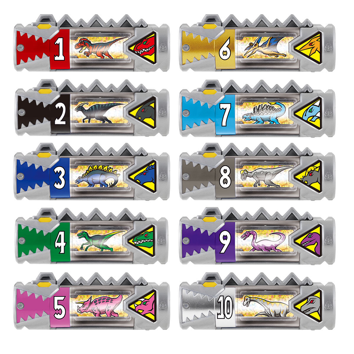 ギガガブリボルバー -MEMORIAL EDITION- 10大獣電池セット | 獣電戦隊