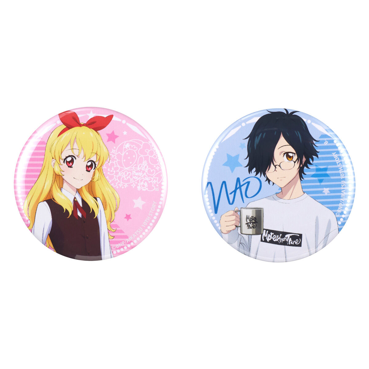 4次予約販売】アイカツ！スタイル for Gentleman 描きおろし缶バッジ