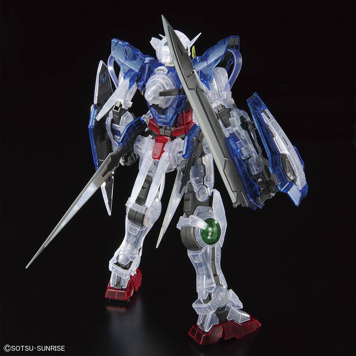 MG 1/100 ガンダムベース限定 ガンダムエクシア [クリアカラー