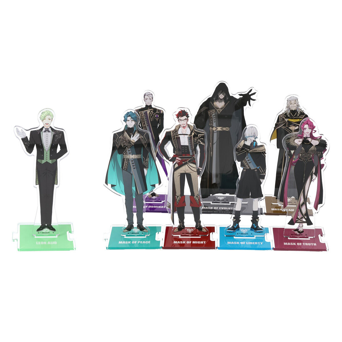 ライドカメンズ つながるアクリルスタンド レオン・大幹部ver.（全8種