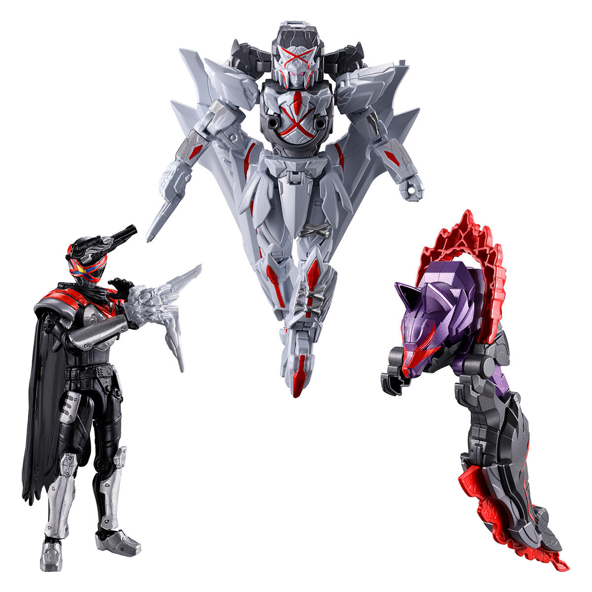 ミニプラ ナンバーワン合体シリーズPB テガジューン＆ダークウルフデカ