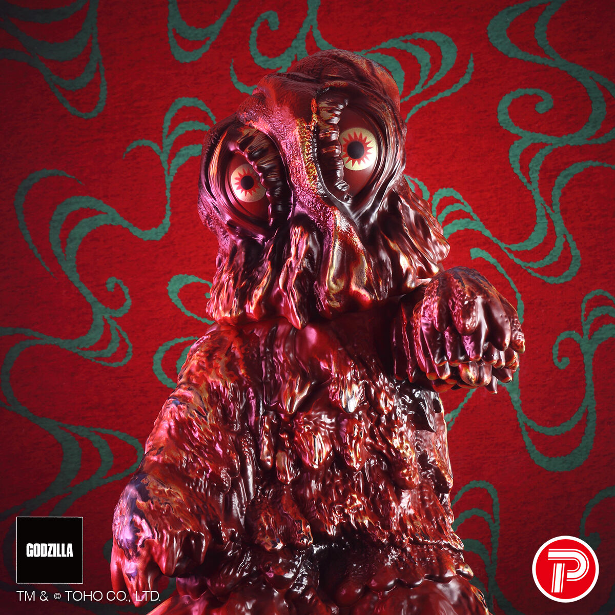 GVA-BC ヘドラ Frog Tree(バーニングレッドカラー) | ゴジラシリーズ