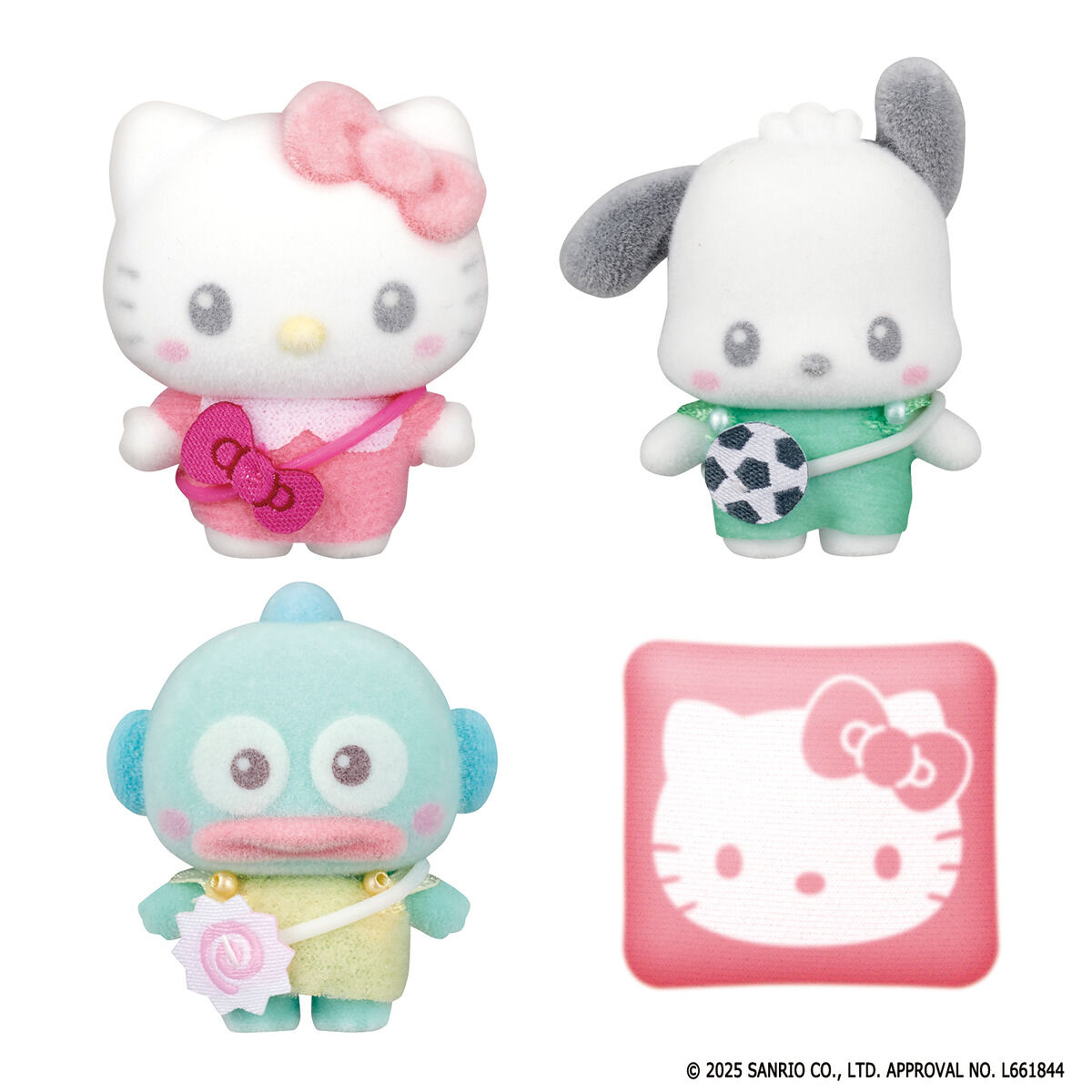 ぷちとも Sanrio characters ハローキティ＆ポチャッコ＆ハンギョドン
