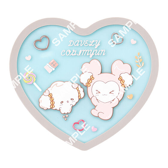 フラットガシャポン】TWICE LOVELYS × SANRIO CHARACTERS クリアラバー