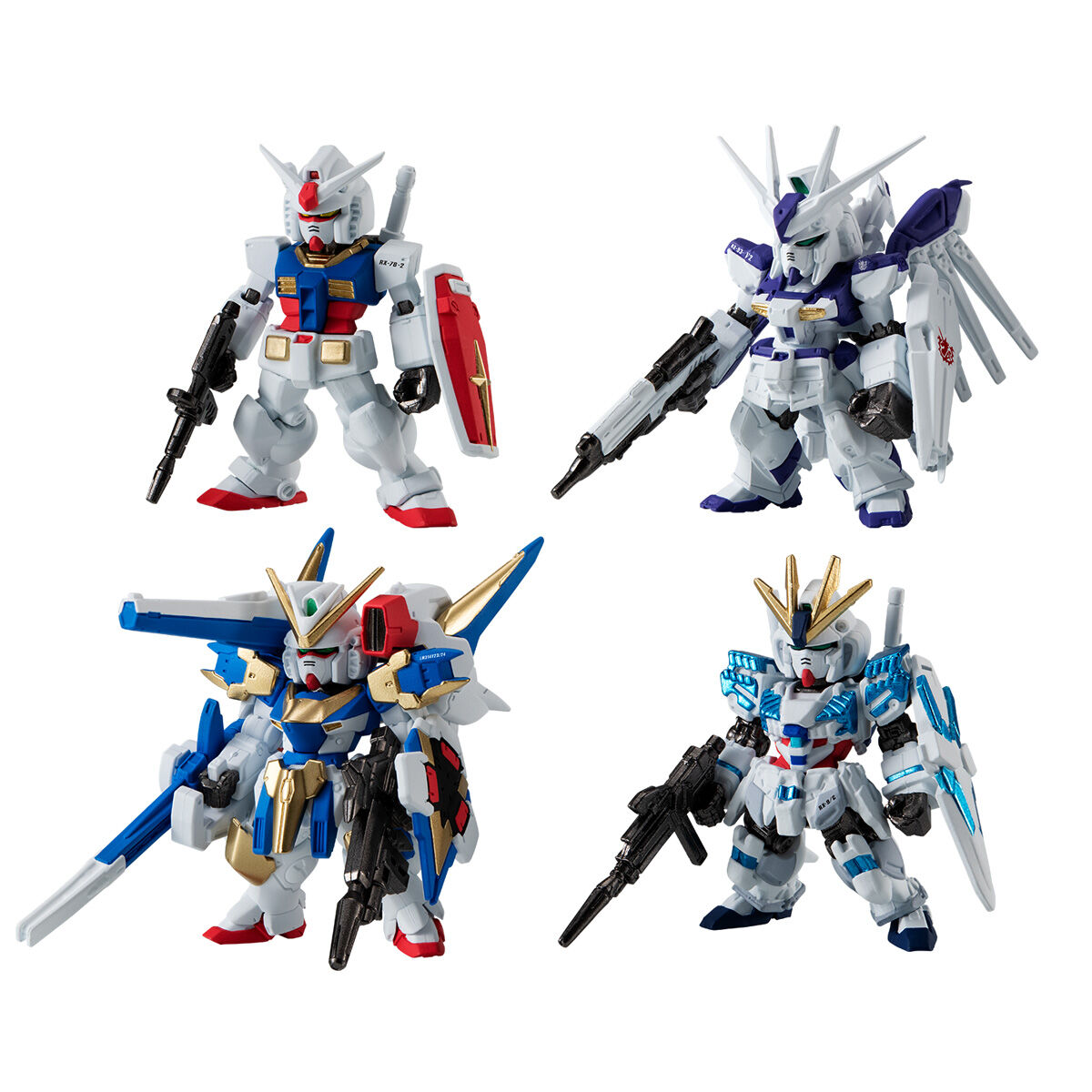 FW GUNDAM CONVERGE 15周年 UNIVERSAL CENTURY SET【プレミアム