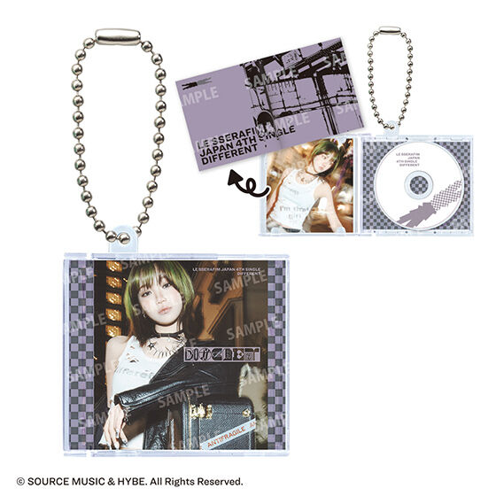 LE SSERAFIM 'DIFFERENT' ミニCDコレクション｜ガシャポンオフィシャル