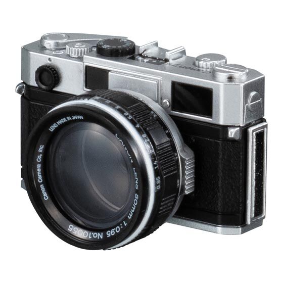 Canon ミニチュアカメラコレクション｜ガシャポンオフィシャルサイト