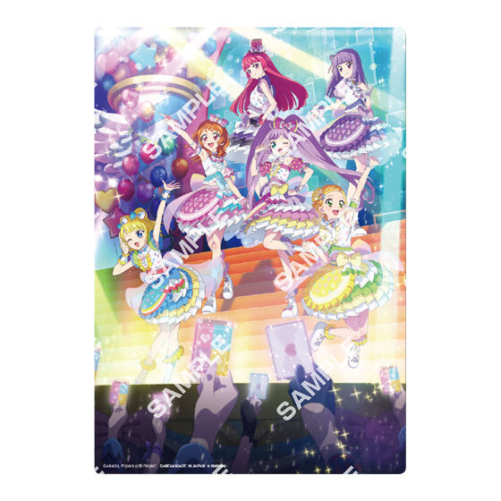 ジャンボカードダス/フラットガシャポン】アイカツ！×プリパラ クリア