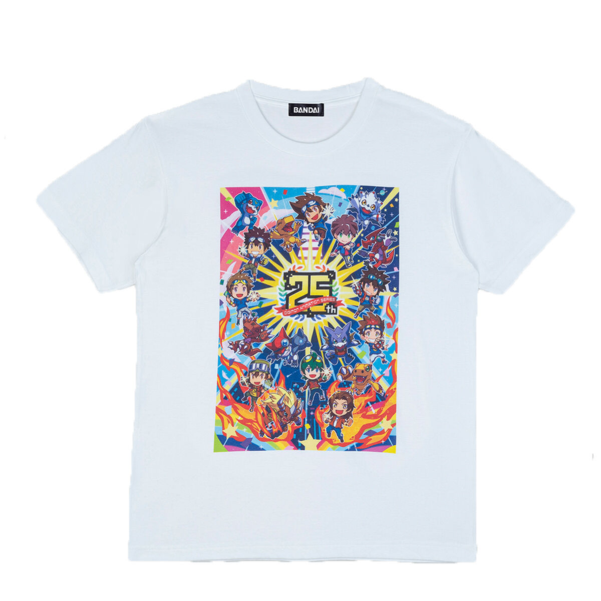 デジモンアドベンチャー25周年記念アニメシリーズTシャツ【2025年5月