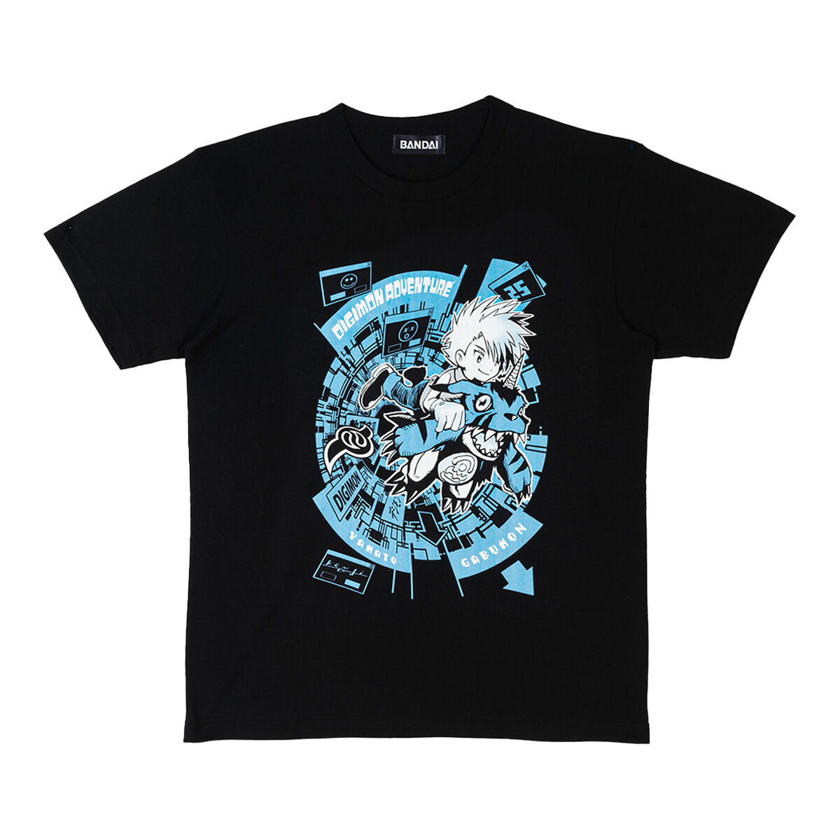 渡辺けんじ氏デザイン デジモンアドベンチャー25周年Tシャツ（ヤマト