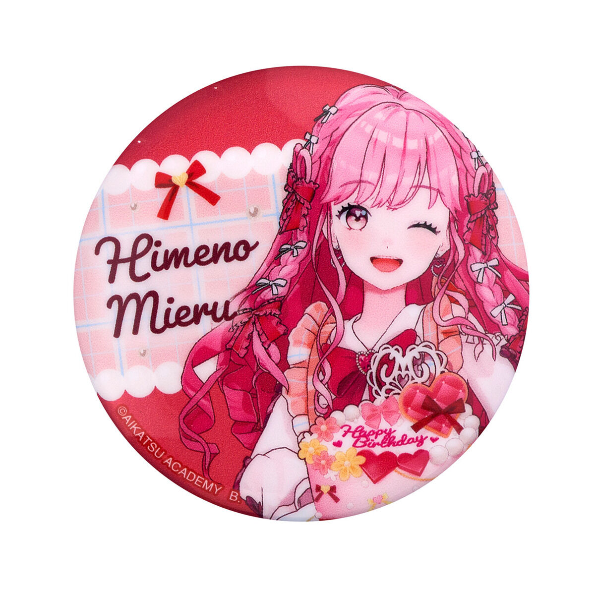 ハピクロ！】アイカツアカデミー！姫乃みえる バースデー記念ホロ缶