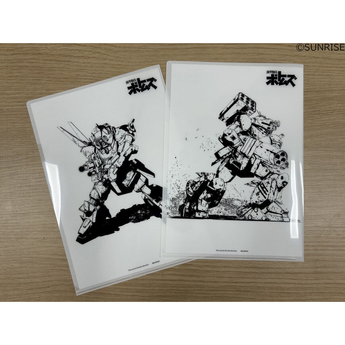 装甲騎兵ボトムズ クリアファイルセット【装甲騎兵ボトムズ 総合模型