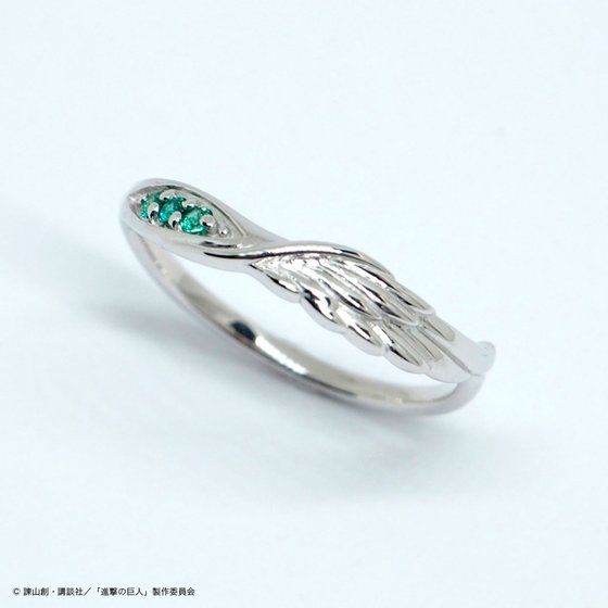 進撃の巨人×MATERIAL CROWN シルバーリング【五次受注：2021年11月発送