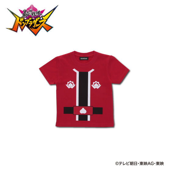 暴太郎戦隊ドンブラザーズ 変身Tシャツ（全7種）【子ども用】【2023年7