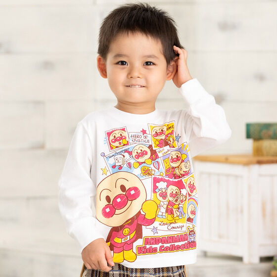 アンパンマンたくさん柄長袖Tシャツ | それいけ！アンパンマン