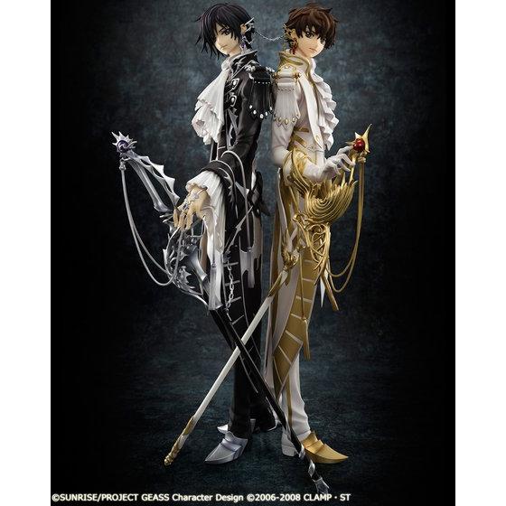 コードギアス」ルルーシュ＆スザクが背中合せの姿で登場 キャラクター