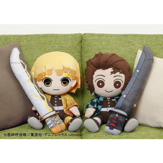 大人気TVアニメ「鬼滅の刃」より「炭治郎」と「善逸」が約40cmの大きな