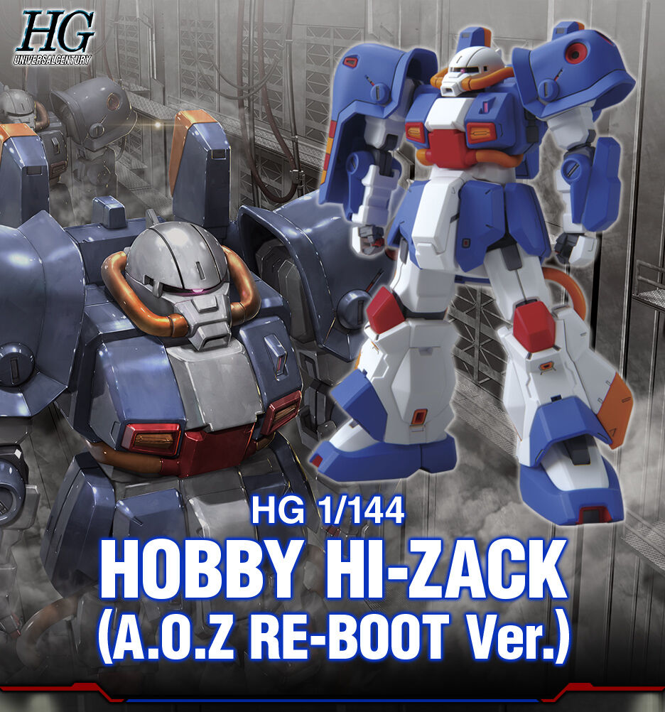 HG 1/144 Hobby Hi-Zack (A.O.Z RE-BOOT Ver.) - 4573102653840