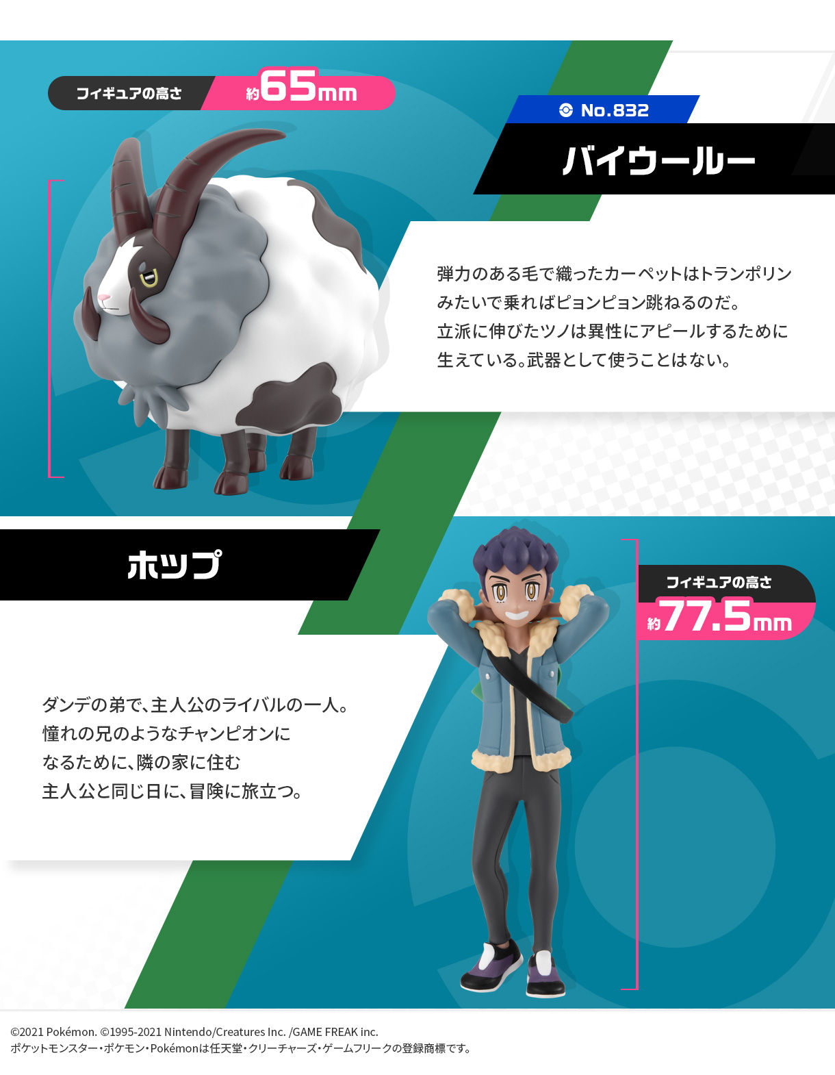 ポケモンスケールワールド ガラル地方 ホップ＆バイウールー