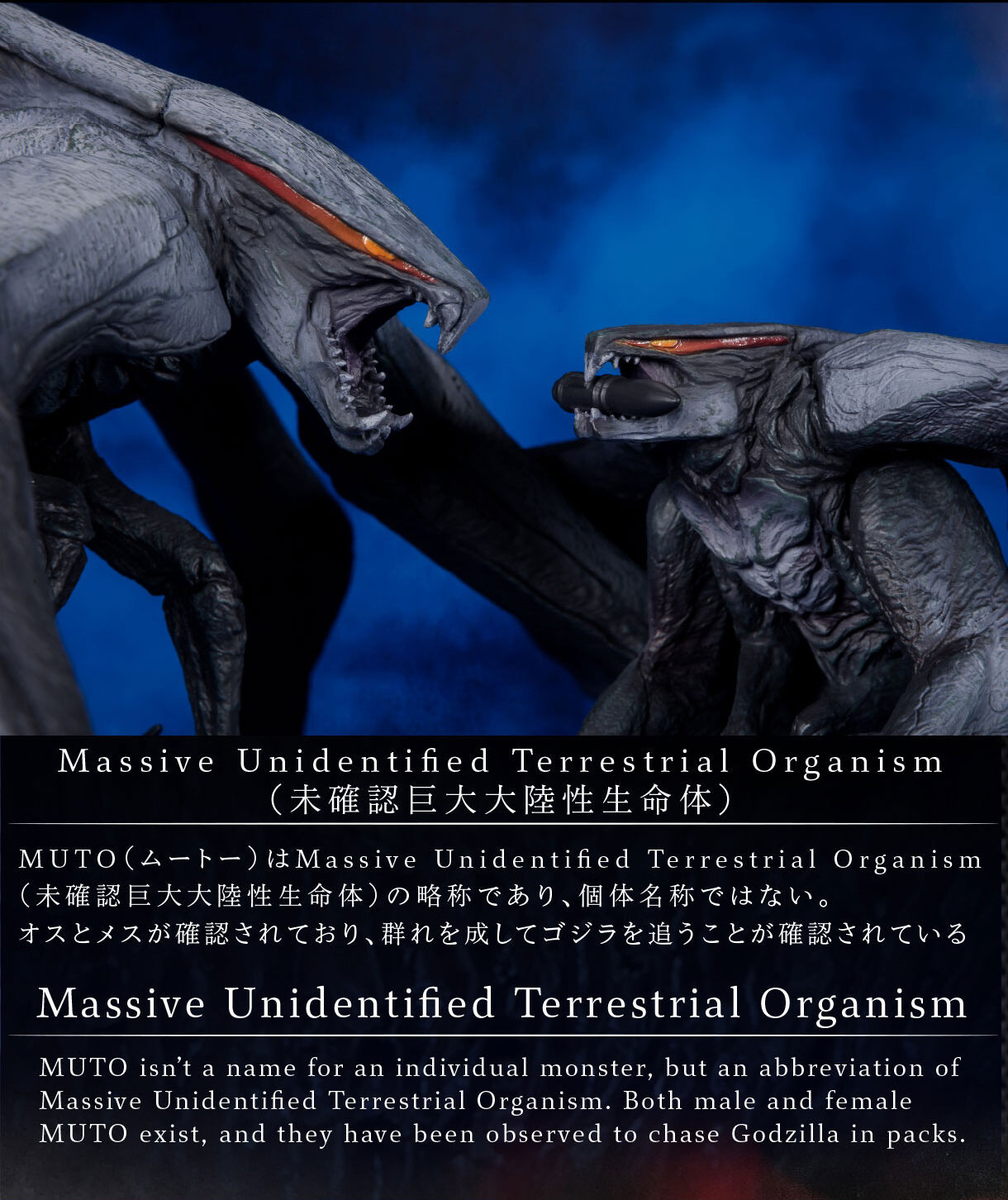 怪獣番外地 MUTO 2体セット | ゴジラシリーズ フィギュア | アニメ