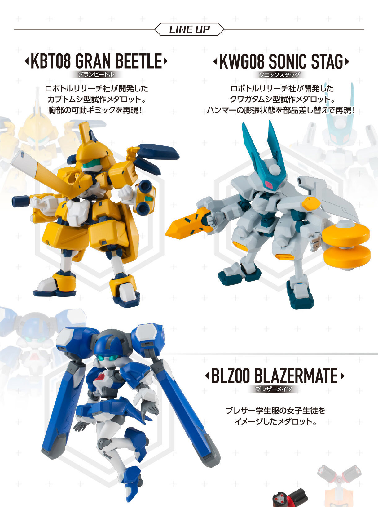 超可動1/12 メダロット プレミアムBOX2【通常版】 | メダロット