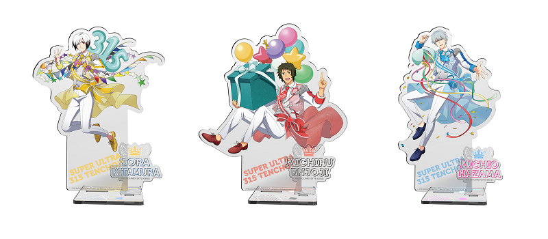 SideM】「スーパーウルトラ315店長!!!」3名のオリジナルグッズがASOBI