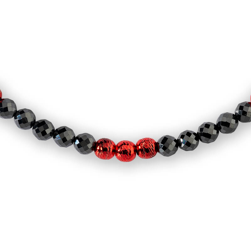 Galaxy ギャラクシー Black×Red 磁気ネックレス – BANDEL®︎｜公式