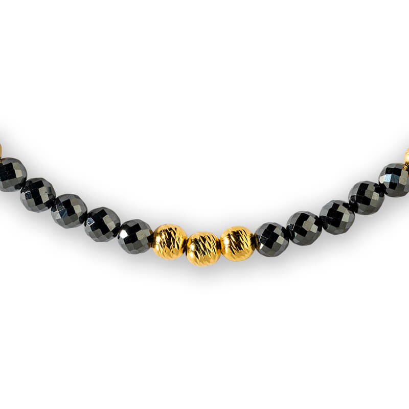 Galaxy ギャラクシー Model-A Black×Gold 磁気ネックレス – BANDEL