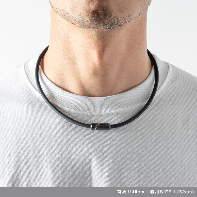 STACK スタック Black×Gold 磁気ネックレス – BANDEL®︎｜公式