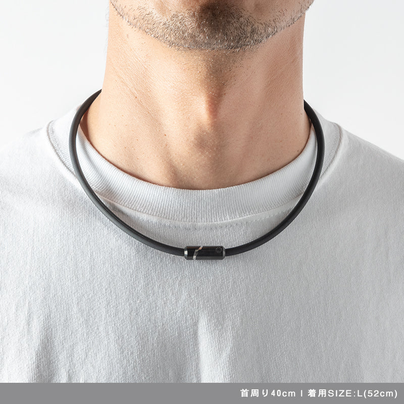 STACK スタック Black×Silver 磁気ネックレス – BANDEL®︎｜公式