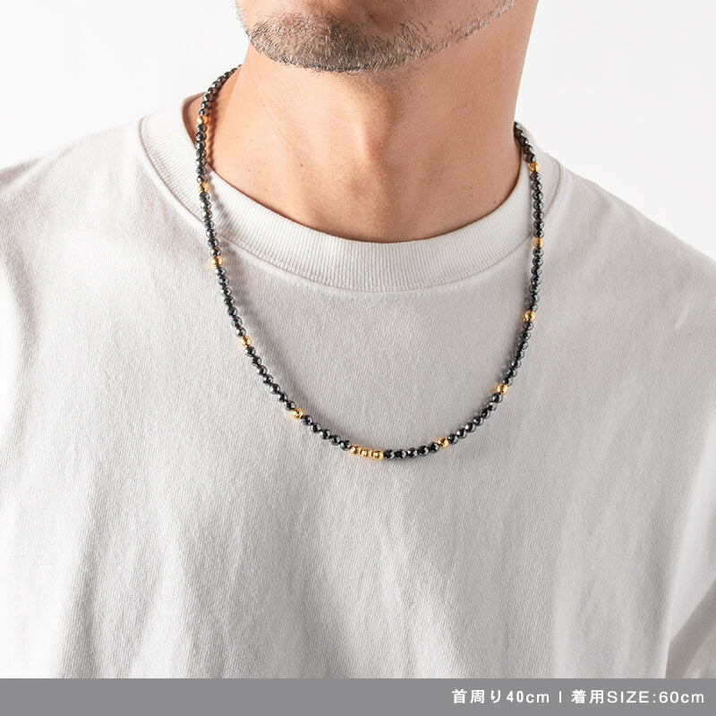 Galaxy ギャラクシー Model-A Black×Gold 磁気ネックレス – BANDEL