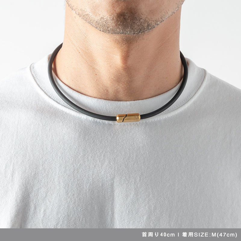 STACK スタック Gold×Black 磁気ネックレス – BANDEL®︎｜公式