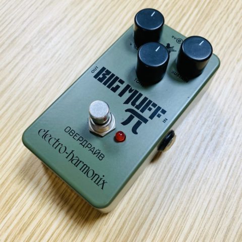 レビュー】ELECTRO-HARMONIX Green Russian Big Muffは音が太い