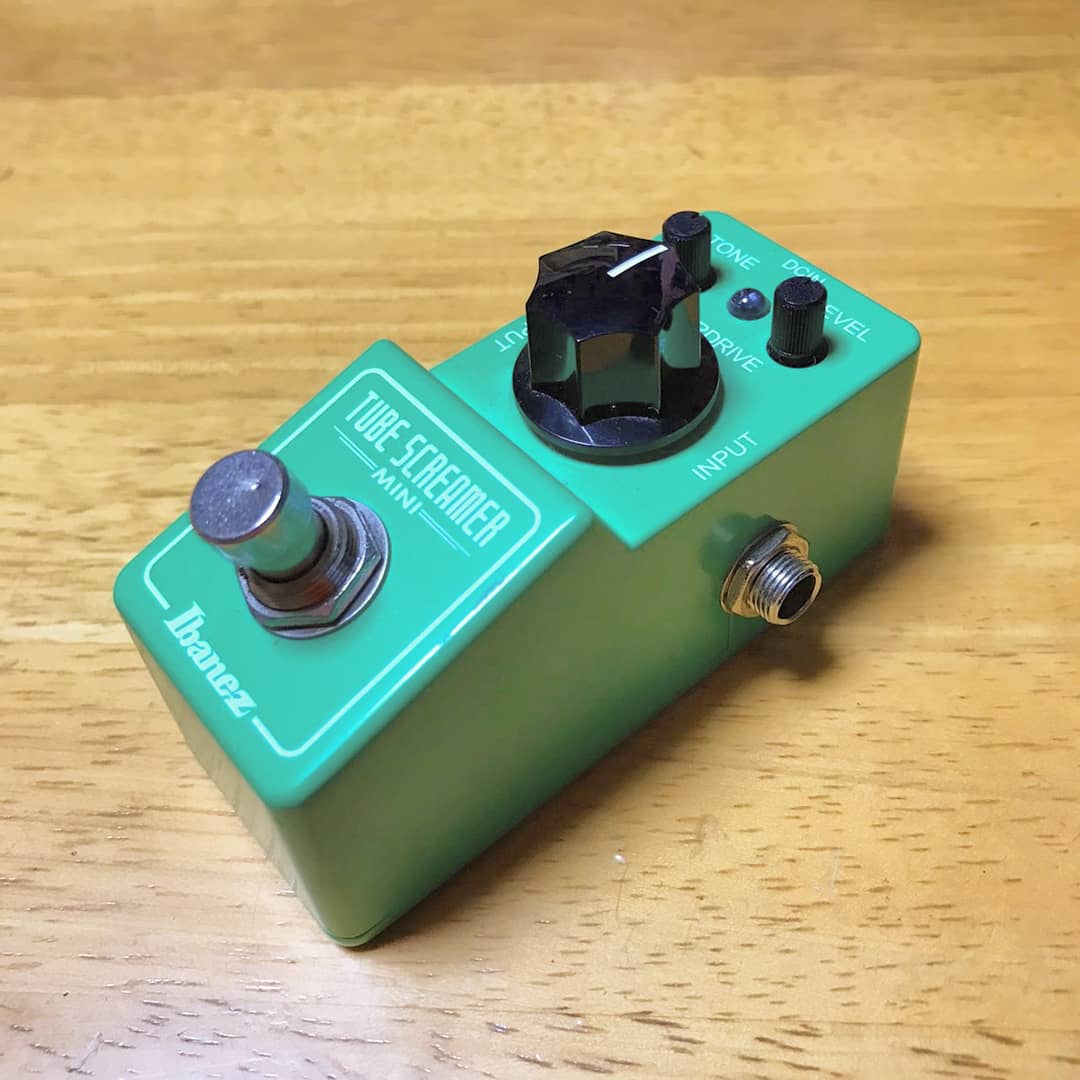 TUBE SCREAMER MINIでいろいろなセッティングを試してみた！【レビュー