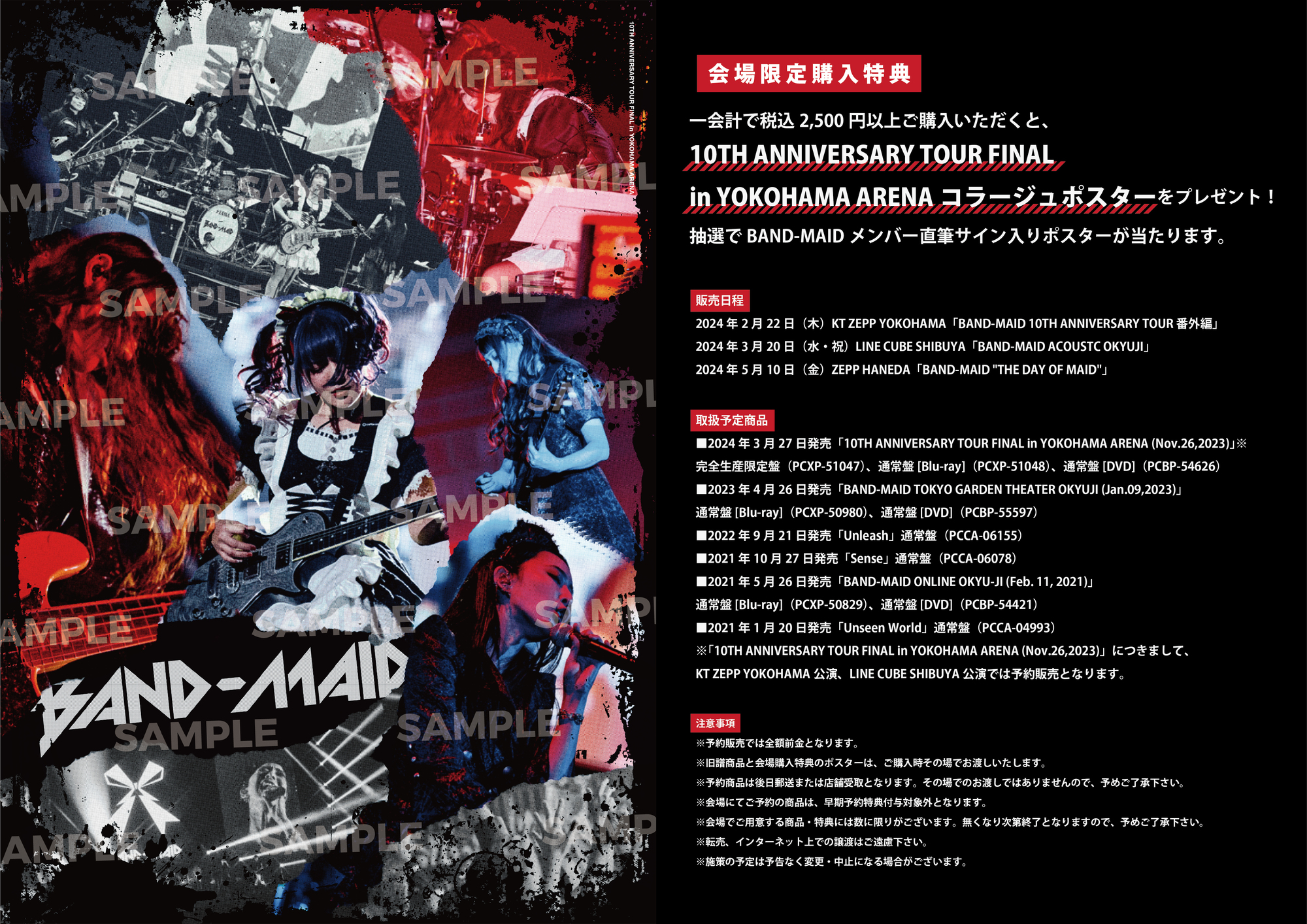 NEWS] 3/20(水・祝)開催「BAND-MAID ACOUSTIC OKYUJI」公演ページ 詳細