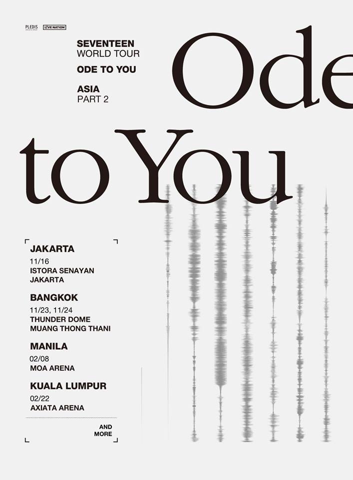 K-POP・アジア Ode to You WORLD TOUR Ode to You World Tour - Wikipedia