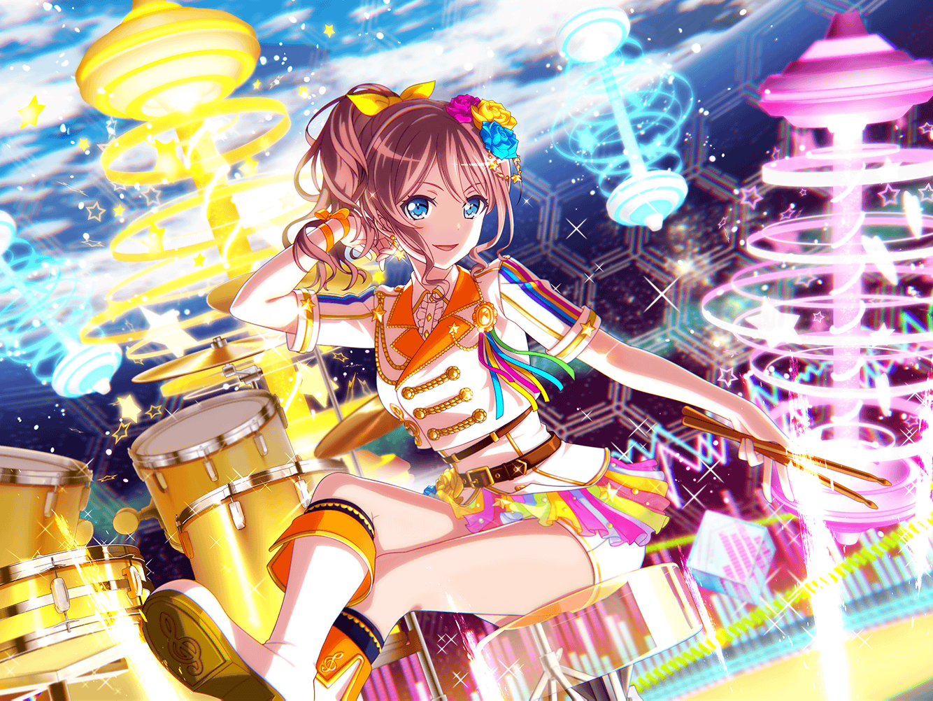 たくさんの思い出の品] 山吹 沙綾 | バンドリ！ ガールズバンド