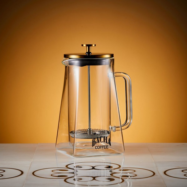 Marrakech Press Coffee Pot in Gold, 800ml | Coffee Makers, Filters