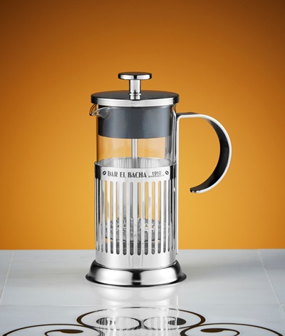 Small Parisian Press Coffee Pot in Gold | Coffee Makers, Filters