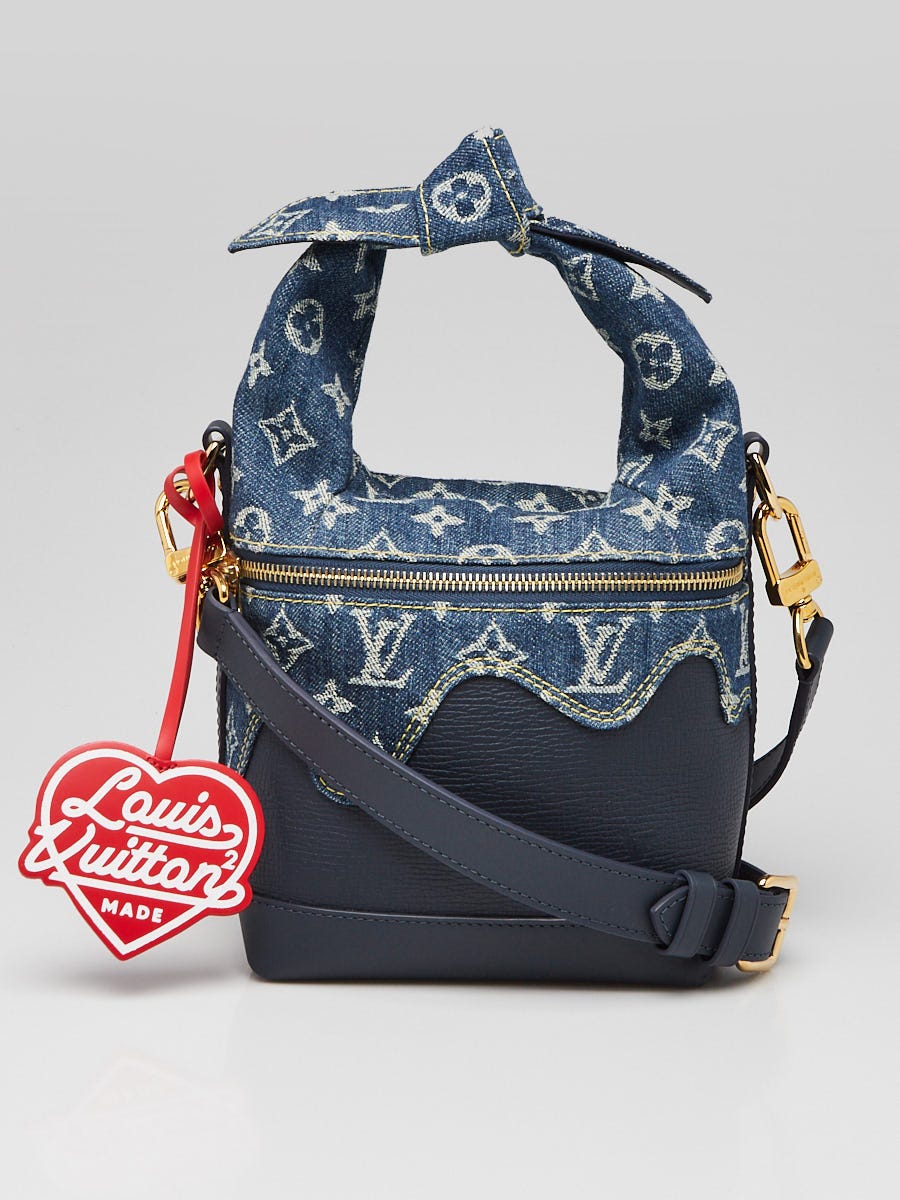 Louis Vuitton x NIGO Blue Monogram Denim Japanese Cruiser Bag