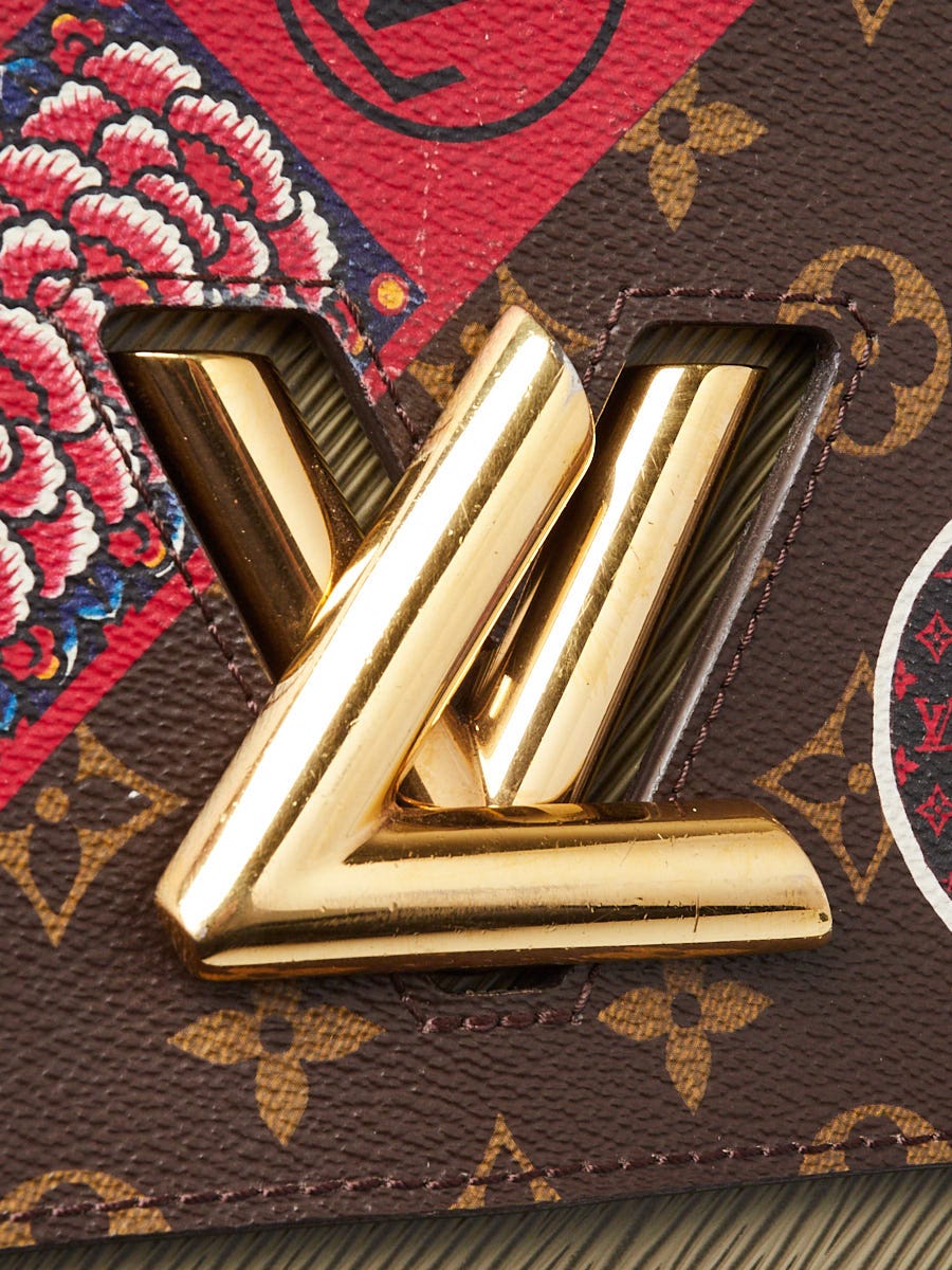 Louis Vuitton Limited Edition Monogram Canvas Kabuki Twist MM Bag