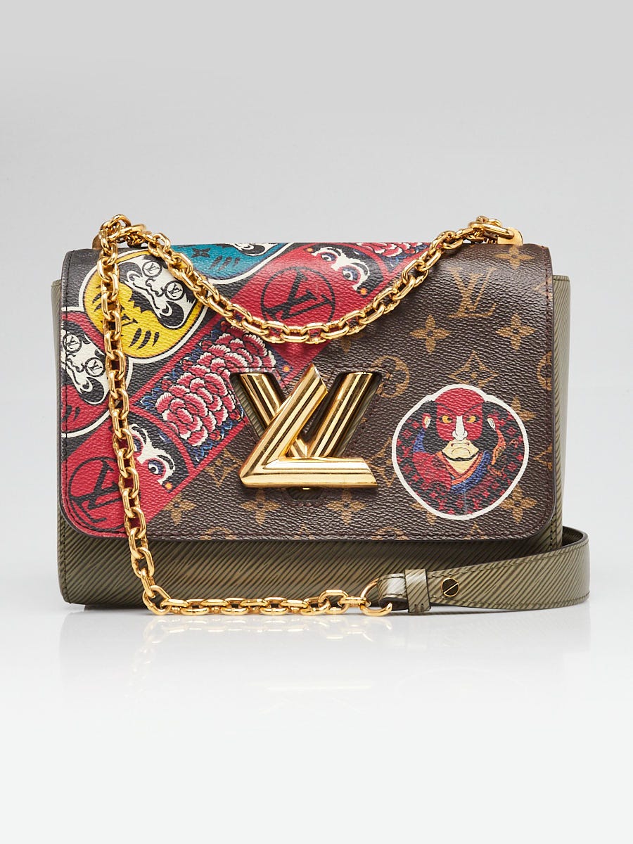 Louis Vuitton Limited Edition Monogram Canvas Kabuki Twist MM Bag