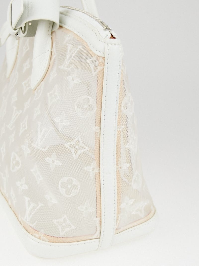 Louis Vuitton Limited Edition Monogram Transparence Lockit Bag