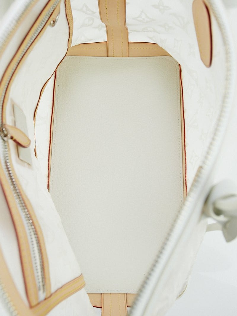 Louis Vuitton Limited Edition Monogram Transparence Lockit Bag