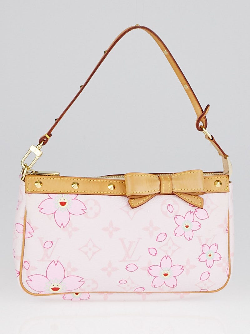 Louis Vuitton Limited Edition Pink Cherry Blossom Monogram Canvas