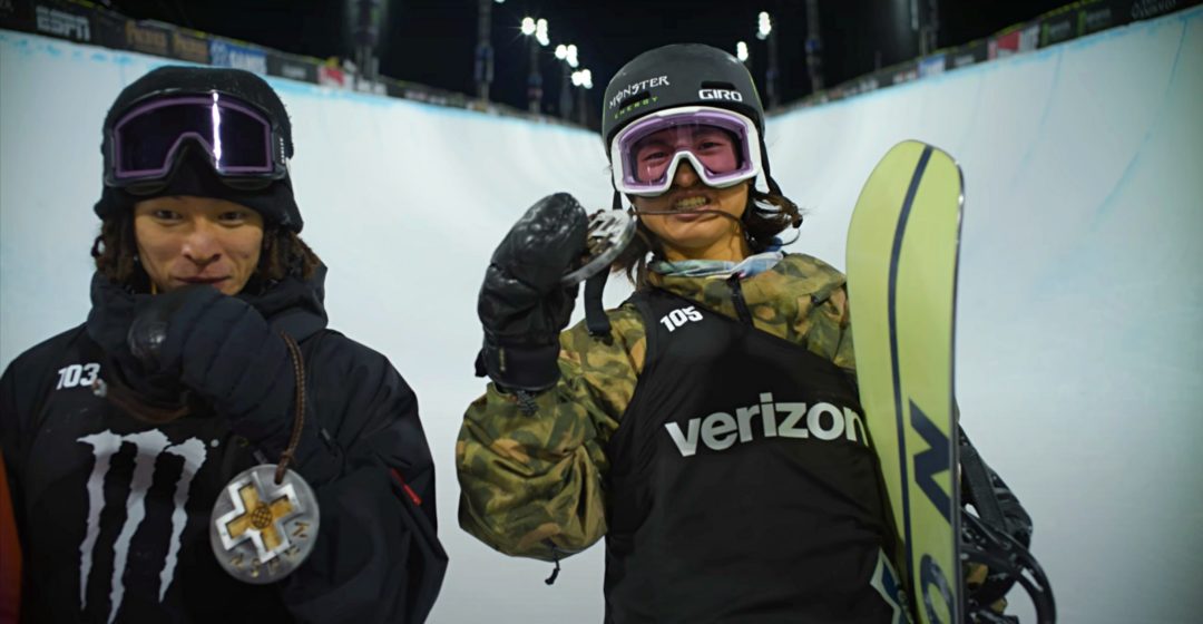 平野歩夢＆海祝らX GAMES出場ライダーが繰り出す超スローな美トリック