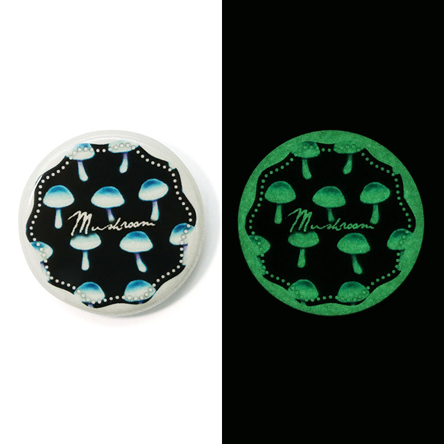 蓄光缶バッジ10個から製作 | 缶バッジの達人