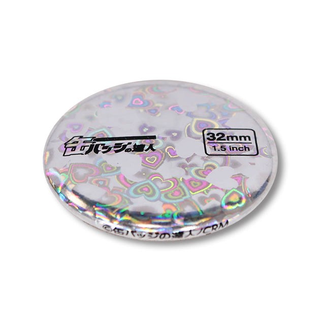 正規品】バラ売り可能 富江 ホログラム ラメ入り オーロラ バッジ 正規